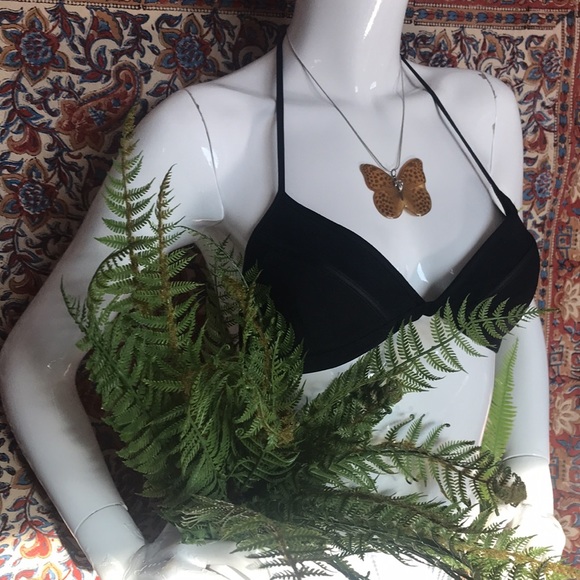 Sterling Silver Resin encased Butterfly Wings Pendant with Leather Cord. - Picture 15 of 15